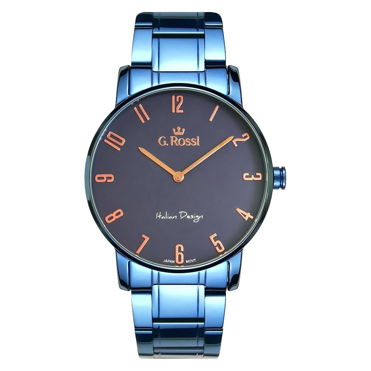 Gino Rossi watch 10194B-6F3 (zg257g) blue universal watch