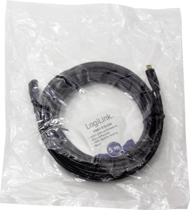 Produktbild LogiLink CU0125 (5 m, USB 2.0)