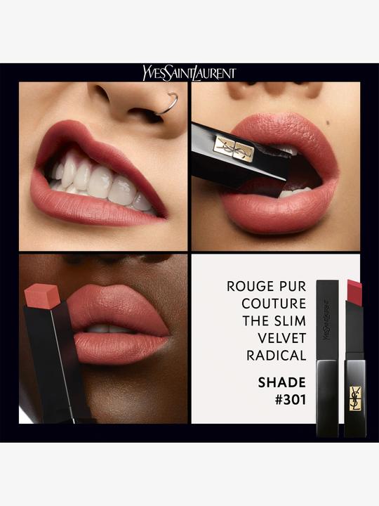 Immagine prodotto Yves Saint Laurent Rouge Pur Couture The Slim Velvet Radical Brown 301 (N. 301 - Marrone radicale)