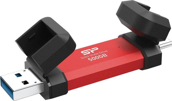 Immagine prodotto Silicon Power DS72 (500 GB, USB-A, USB-C)