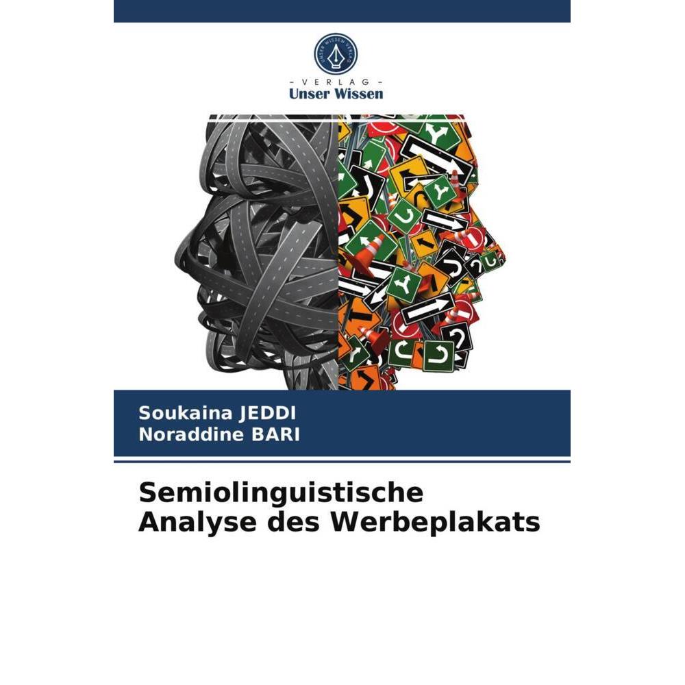 Semiolinguistische Analyse des Werbeplakats, Fachbücher von Noraddine BARI, Soukaina Jeddi