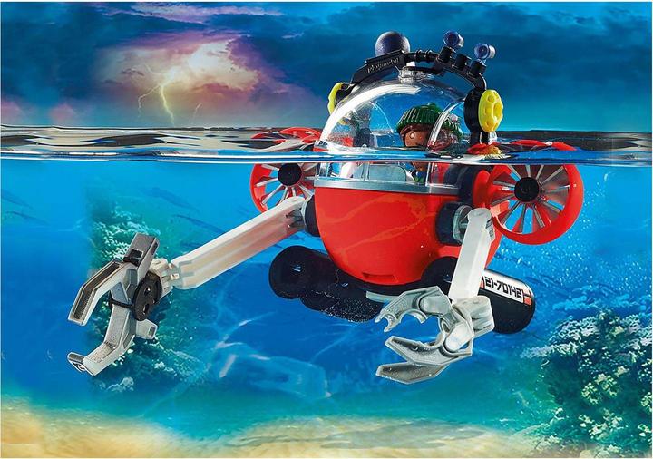 Produktbild Playmobil Seenot: Umwelteinsatz mit Tauchboot (70142, Playmobil City Life)