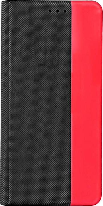 Actual product image prio Book Case Fashion for Samsung A72 5G black-red (Samsung Galaxy A72 5G)