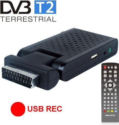 Actual product image Majestic Decoder Dvbt-2 Stick Majestick Main 10 USB Video Ok Bonus TV (DVB-T2)