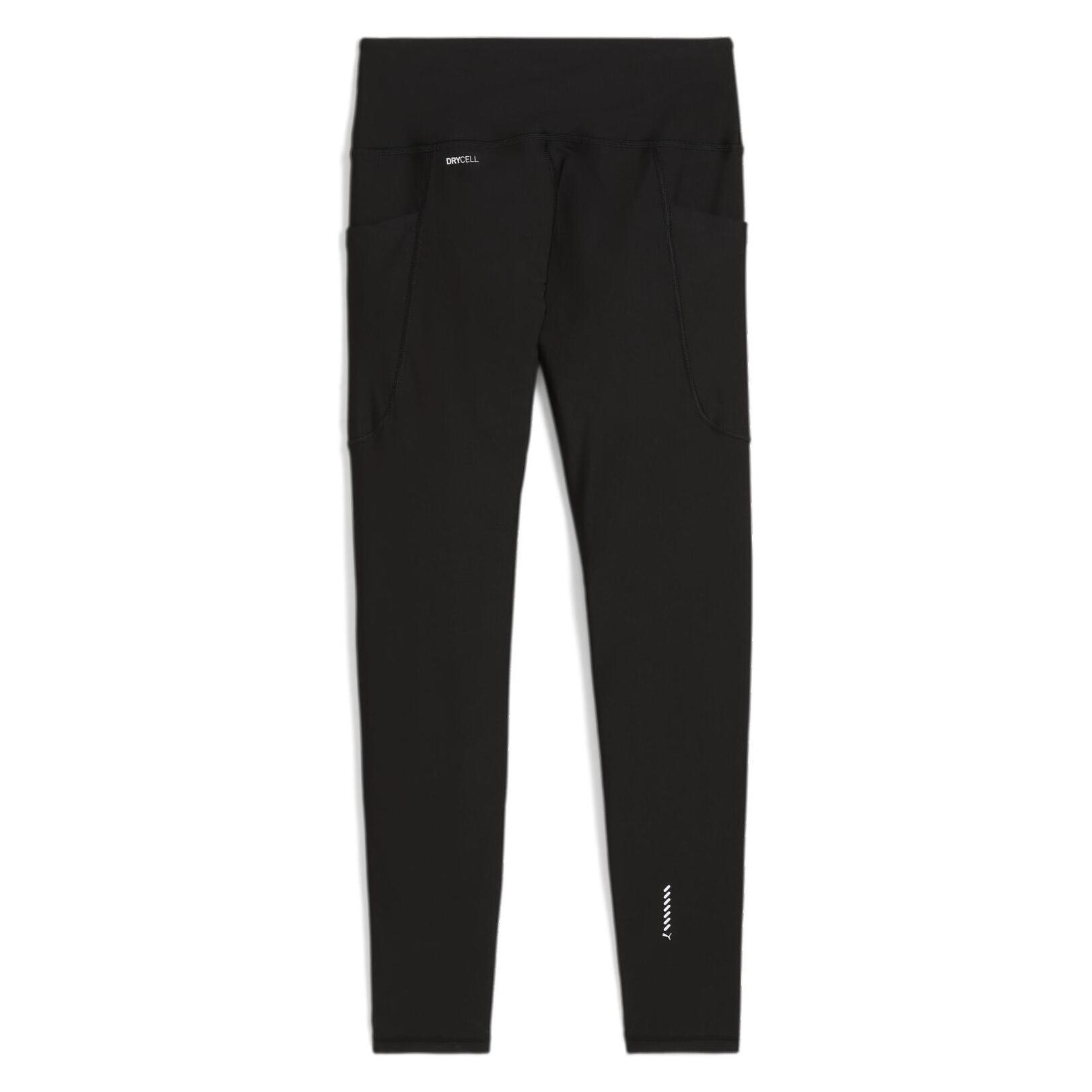 Puma, Vrouwen, Sportbroekjes, W Loopsnelheid Fl Dicht (Xs), Zwart
