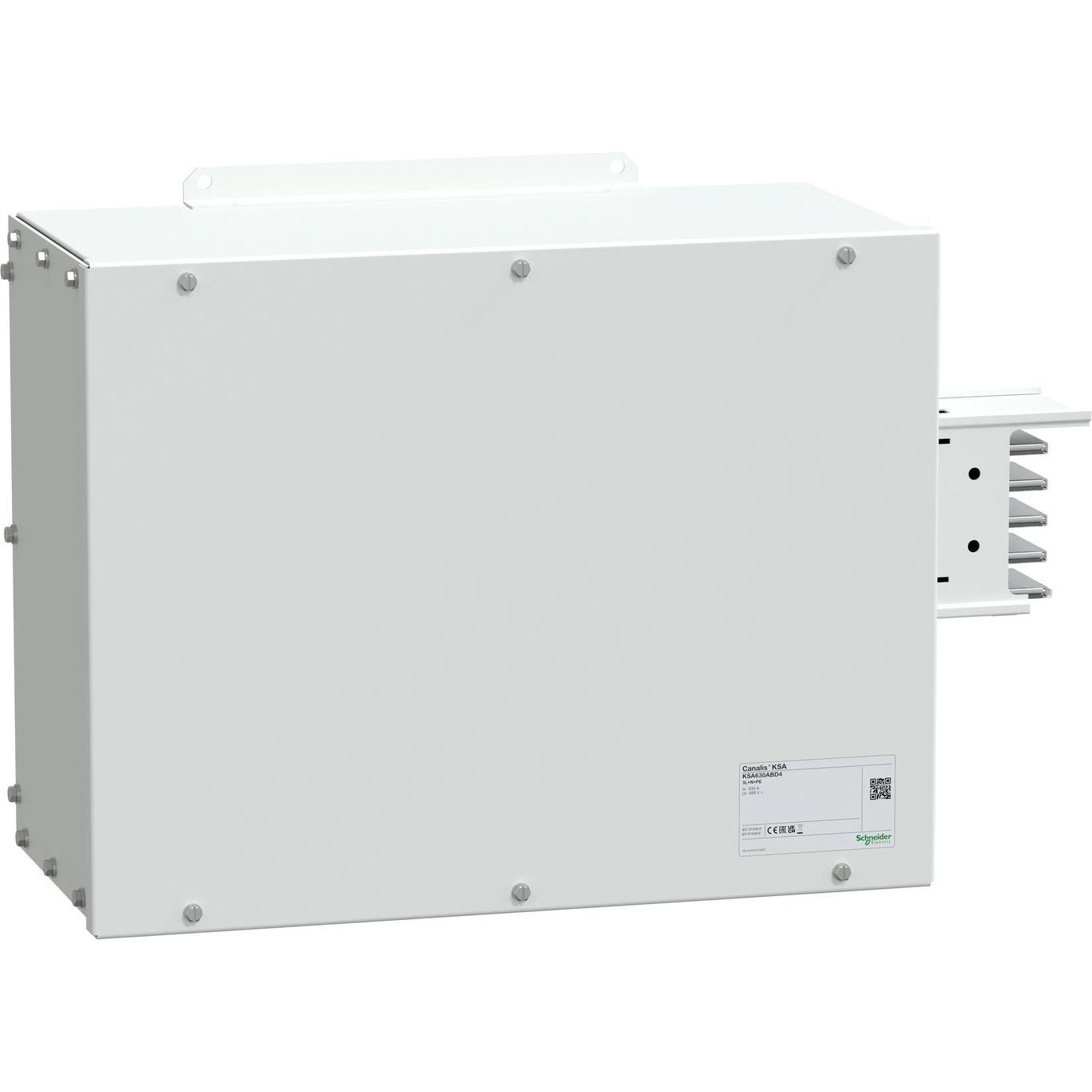 Thumbnail - Schneider Electric, Verteilerschrank Zubehör, SE KSA630ABD4 Endeinspeisekasten 630A rechts