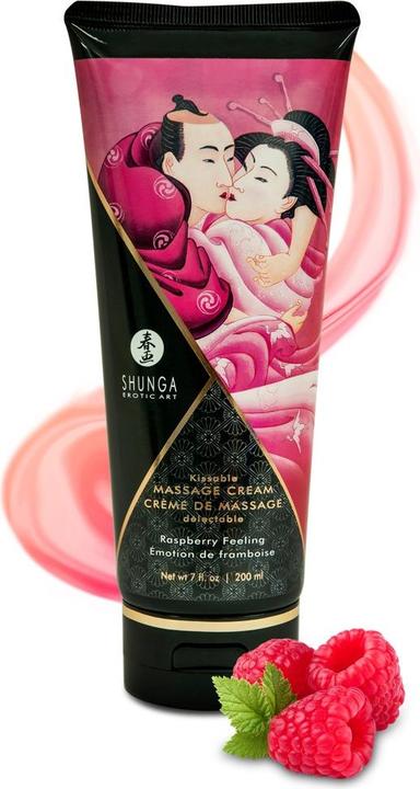 Produktbild Shunga Massage Cream Sinnliche Himbeere (200 ml)