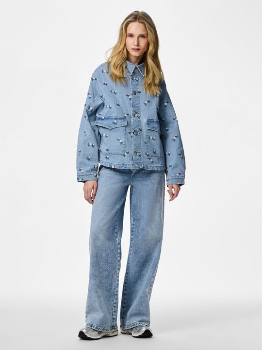 Immagine prodotto Pieces Pcflora Ls Denim Emb Shirt Noos (S)