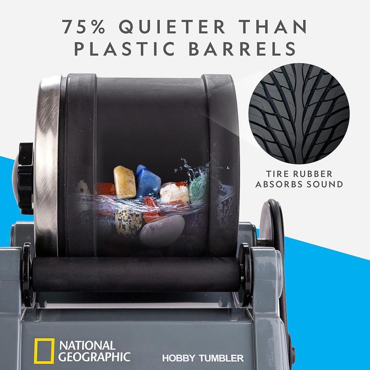 Produktbild National Geographic Hobby Rock Tumbler Kit
