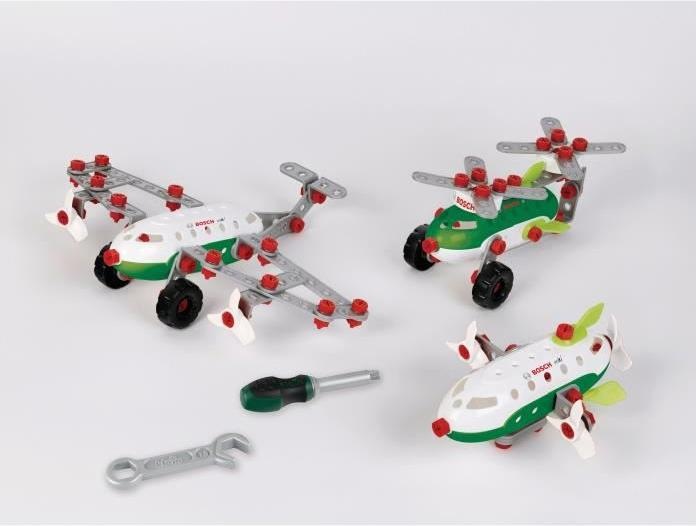 Actual product image Theo Klein Bosch 3 in 1 Construction Set Aircraft Team
