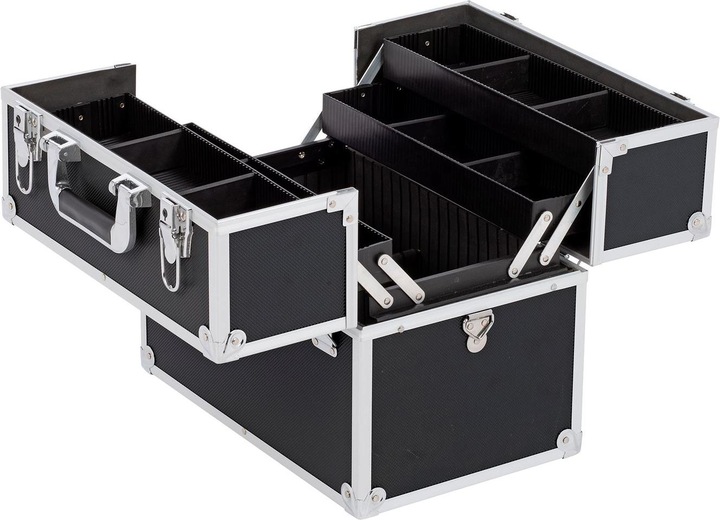 Produktbild Kreator Alu-Koffer 360x300x230mm - schwarz (2 Teile)