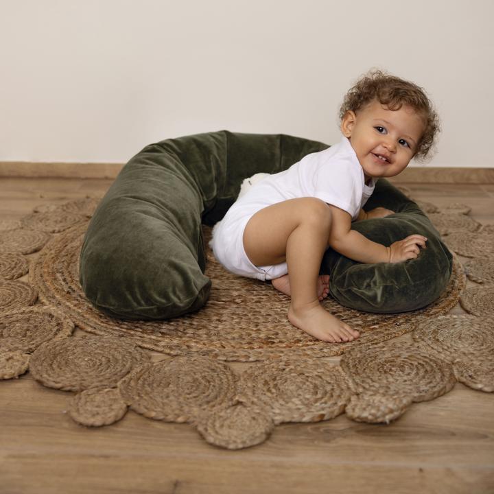 Immagine prodotto Zewi Cuscino da allattamento in velluto (190 cm)