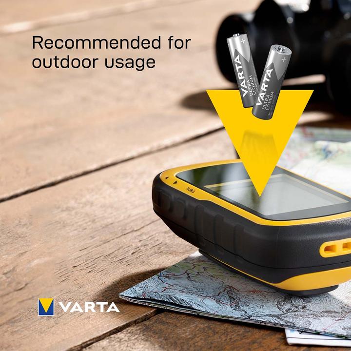 Actual product image Varta ULTRA Lithium (4 pcs., AA, 3000 mAh)