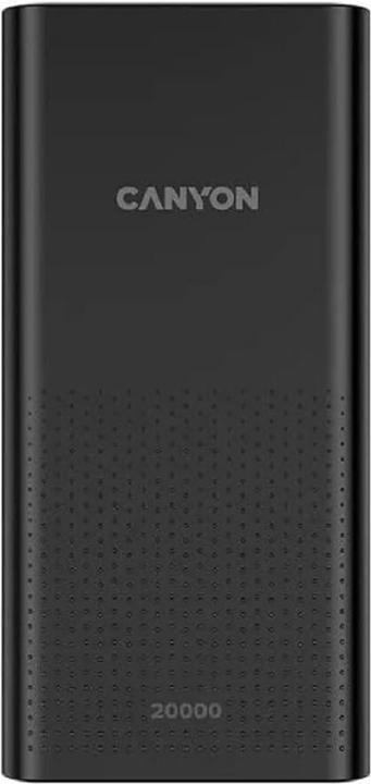 Canyon PB-2001 Power bank 20000mAh Li-poly battery Input 5 (20000 mAh, 20 W, 74 Wh)
