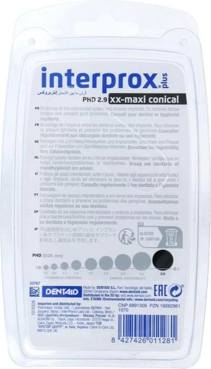 Actual product image Interprox plus xx-maxi (4x)