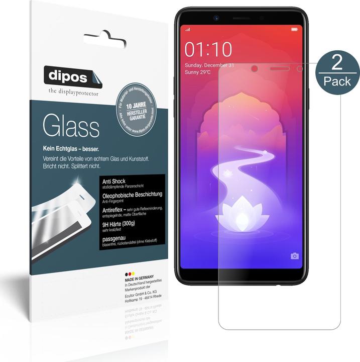 Produktbild Dipos Displayschutz Anti-Shock (2 Stück, Realme 1)