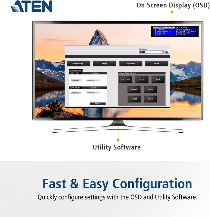 Produktbild Aten VC182 Videokonverter