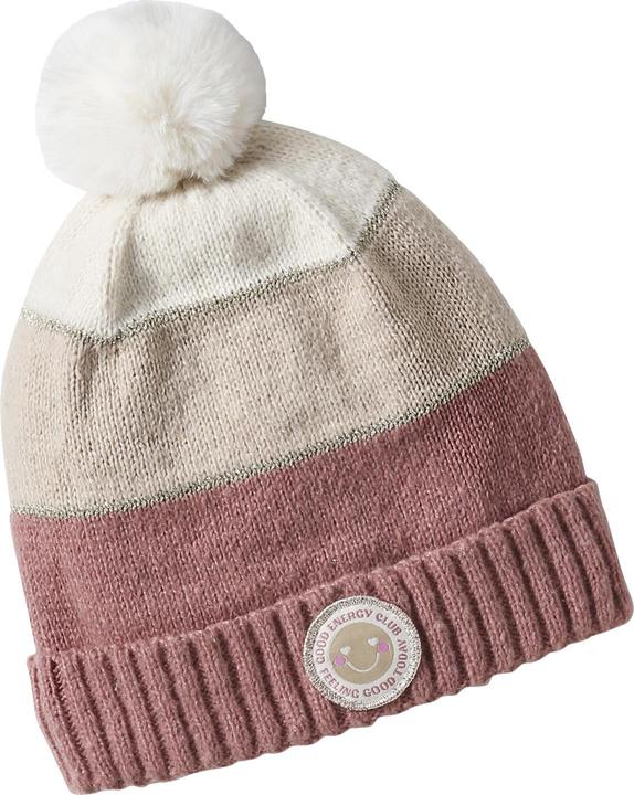 Actual product image Vertbaudet Mädchen-Set: Mütze, Rundschal & 2-in-1-Handschuhe, Colorblock (152, 158)
