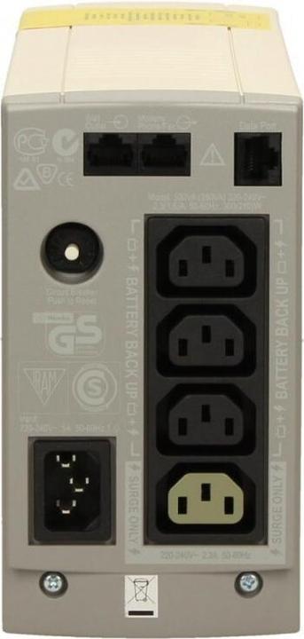 Actual product image APC Back-UPS (350 VA, 210 W, Standby UPS)