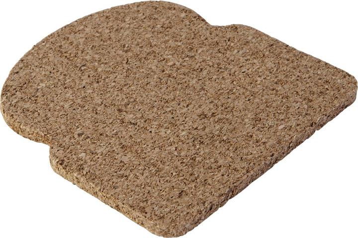 Immagine prodotto Out of the blue Sottobicchieri di sughero a forma di toast, 4 pezzi, 10 cm, confezione regalo (4 x, Sottobicchiere in vetro)