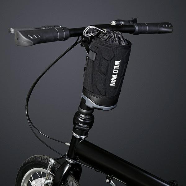 Produktbild Wildman Etui/uchwyt na rower R1 sakwa na ramę czarno-szara /black-gray