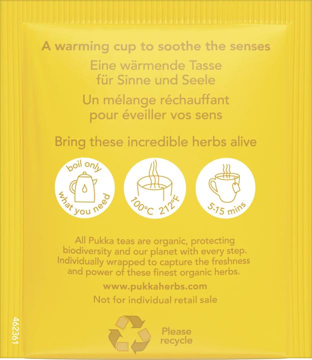 Produktbild Pukka Bio-Tee Zitrone & Ingwer mit feiner Manuka-Honignote (34 g)