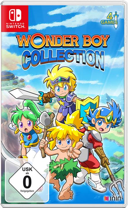 Produktbild ININ Games Wonder Boy Collection (Switch, Switch Lite, Switch OLED, DE)
