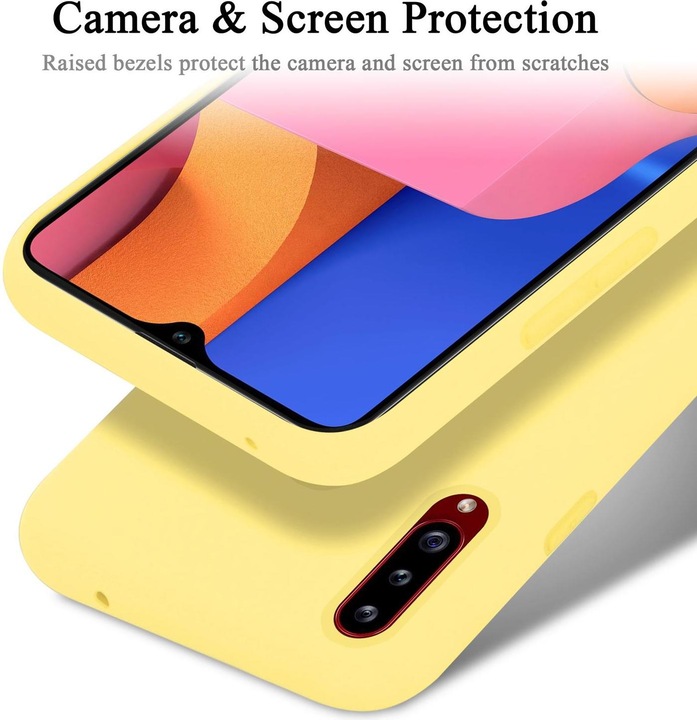 Produktbild Cadorabo TPU Liquid Silicone Case Cover (Samsung Galaxy A20s)