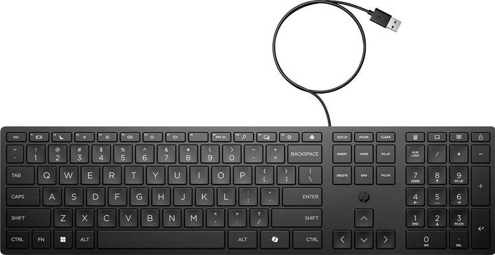 Produktbild HP Wired Desktop 320K Keyb Halley Swiss (CH, Kabelgebunden)