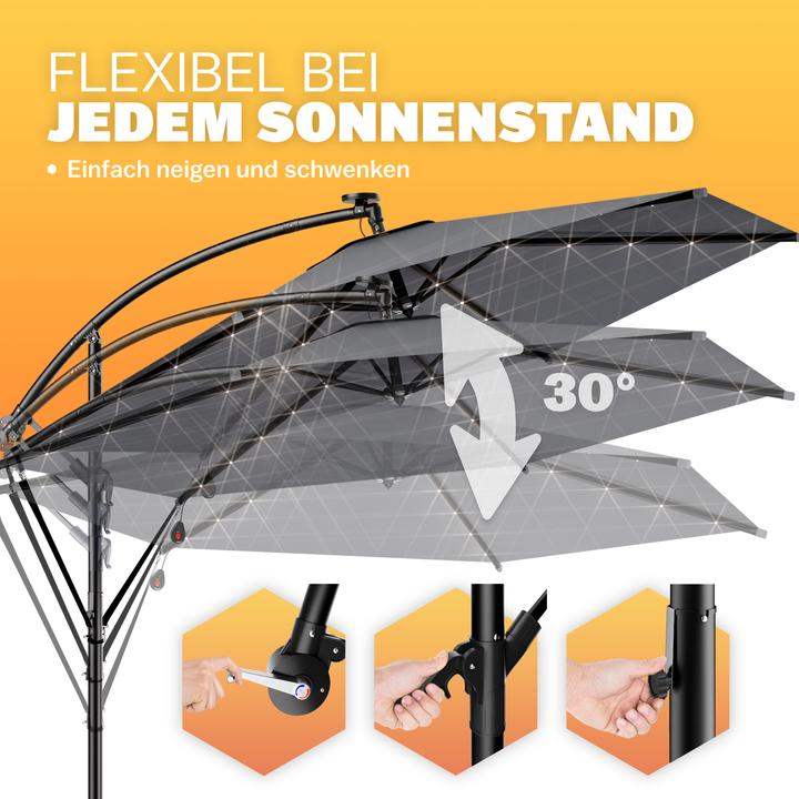 Produktbild Kingsleeve Sonnenschirm (3.07 m)