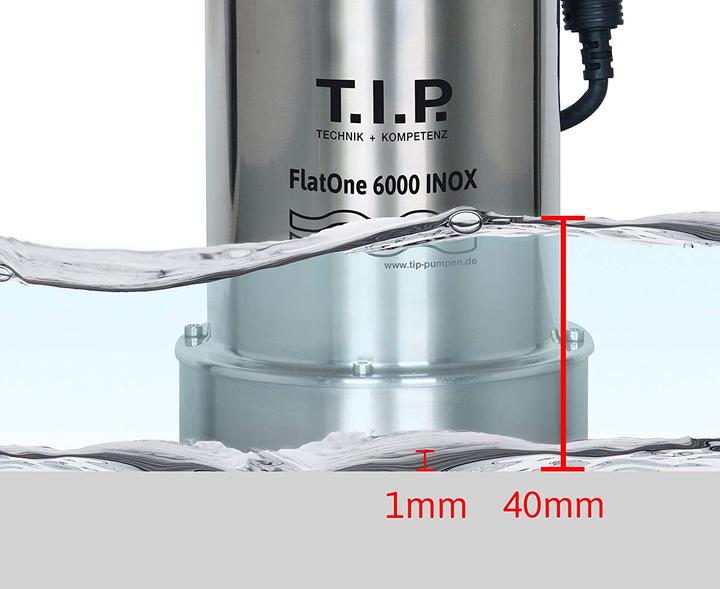 Produktbild T.I.P. FlatOne 6000 INOX (Klarwasserpumpe)