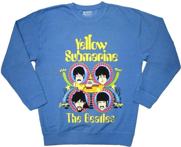 Immagine prodotto The Beatles Yellow Submarine Heads In Circles Felpa Adulto Unisex (XL)