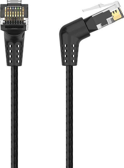 Produktbild Vention Network cable, Ethernet RJ45, Cat.6, UTP, 1m (black) (UTP, CAT6, 1 m)