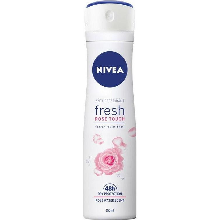 Nivea , Deo, Rose Touch 48H Fresh Antiperspirant Spray - 150Ml (Spray, 150 Ml)