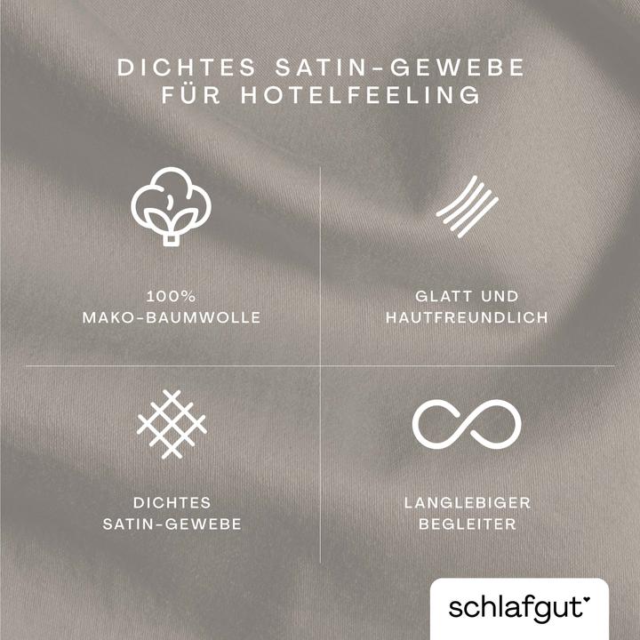 Image du produit schlafgut Woven Satin (Taie d'oreiller, 40 x 40 cm)