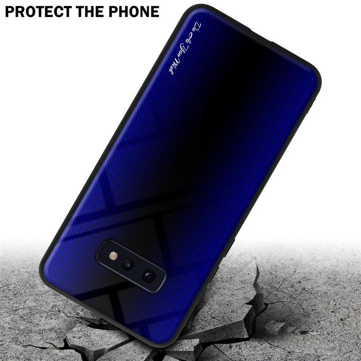 Immagine prodotto Cadorabo Copertura di vetro a strisce in TPU (Samsung Galaxy S10e)