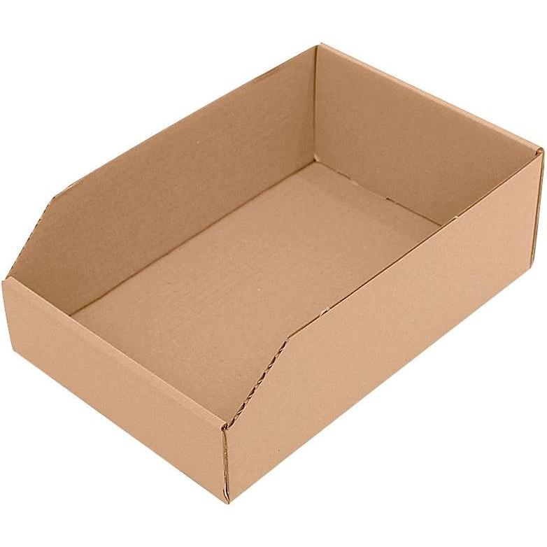 Transpak, Kellerregal, Regalkasten L300xB200xH100mm braun 1-wellige Pappe