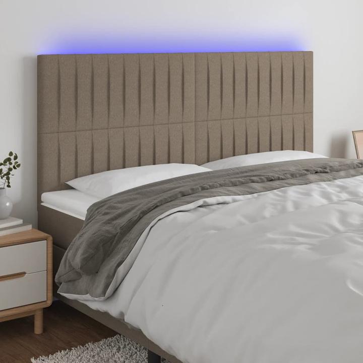 Actual product image vidaXL LED Kopfteil (180 x 5 x 128 cm)