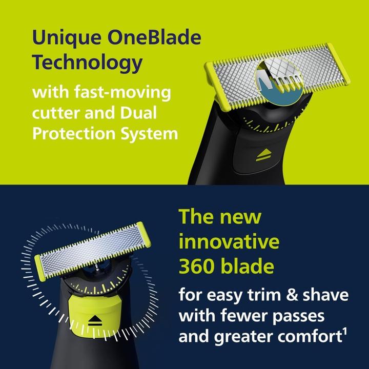 Produktbild Philips OneBlade Pro 360 Face + Body (QP6652/35)