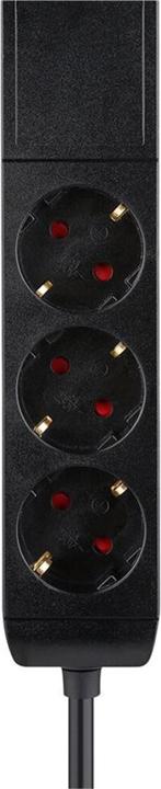 Image du produit Neomounts Tischsteckdose mit Klemme 3-fach/230V/USB-A/2xUSB-C/schwarz (Tables)