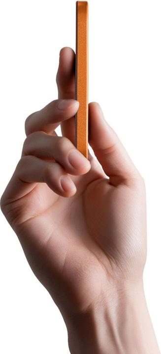 Actual product image Nitecore POCKET 5 Magnetic Ultra Thin Power Bank Alloy Orange (5000 mAh, 22.50 W)