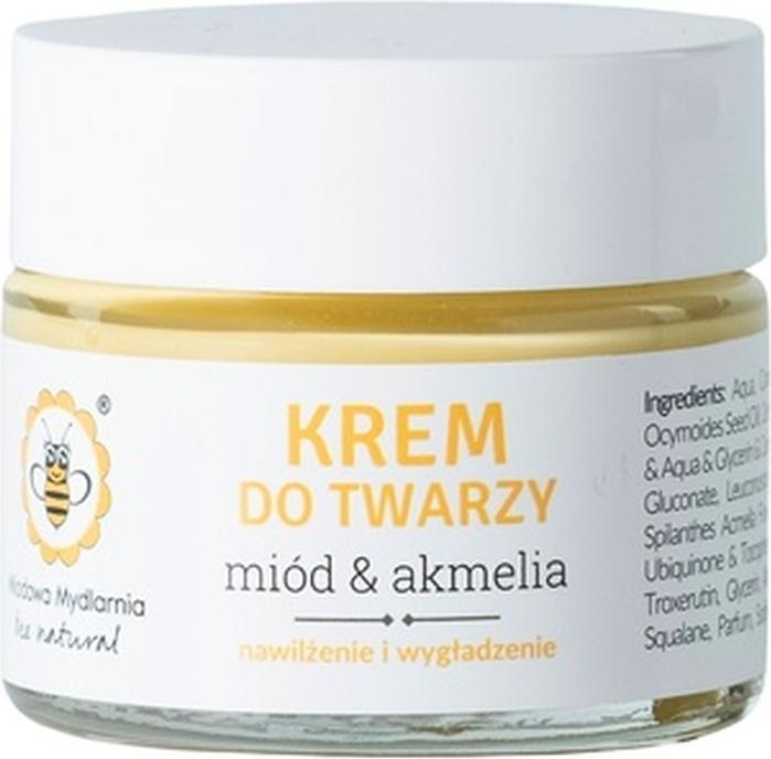 Produktbild Miodowa Mydlarnia Krem do twarzy Miód i Akmelia 50ml (50 ml, Gesichtswasser)