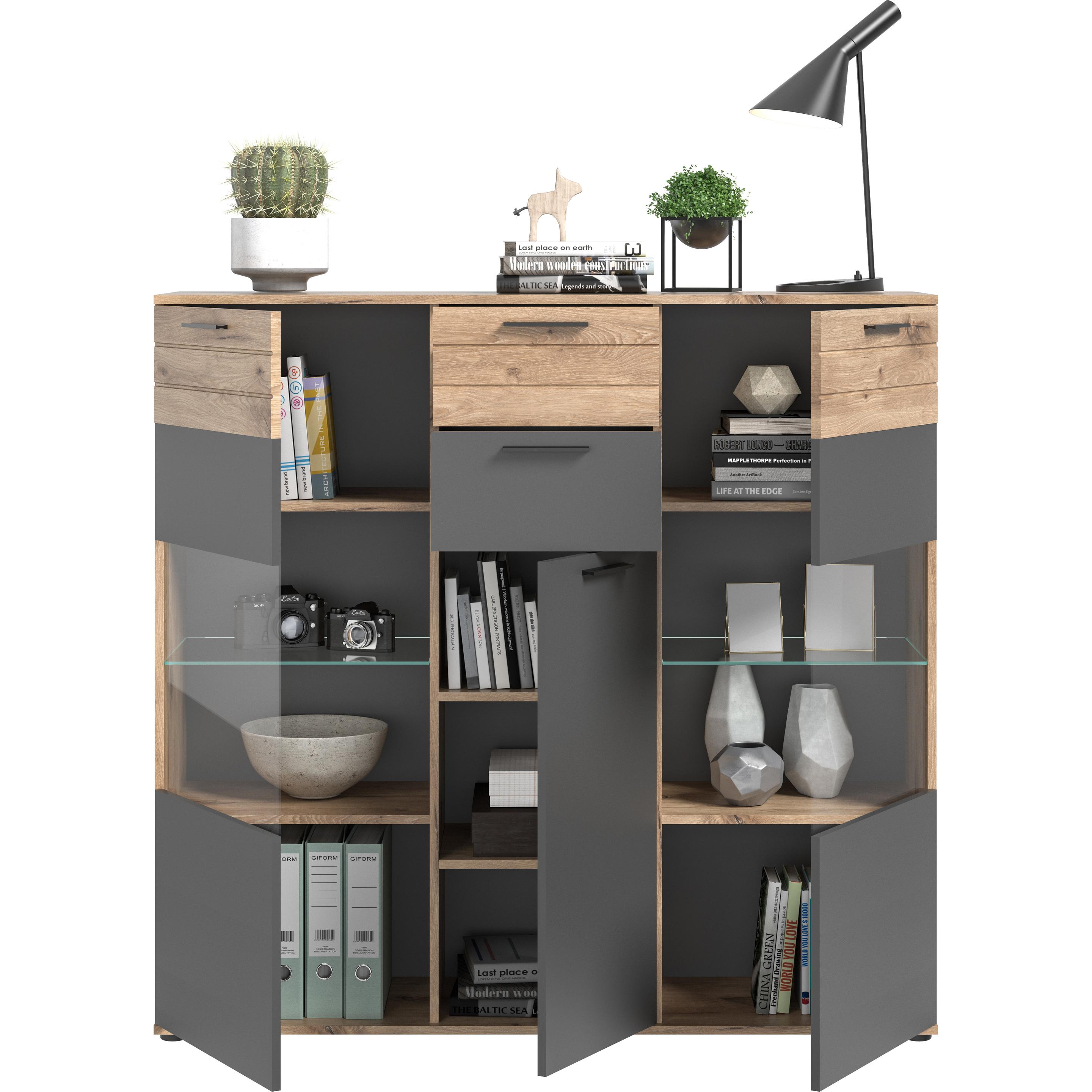 Thumbnail - Xonox Home, Kommode + Sideboard, Mason (140 x 37 x 134 cm)