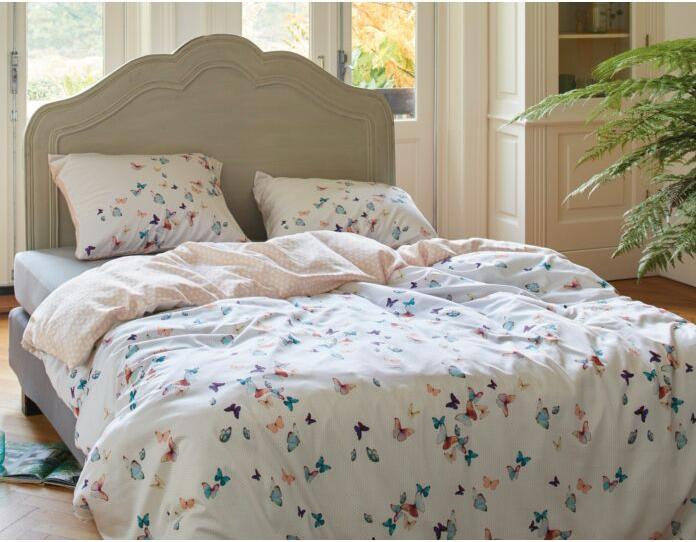Actual product image Esprit Bettwäsche Spring Butterflies, bunt (Bedding set, 50 x 70 cm, 160 x 210 cm)