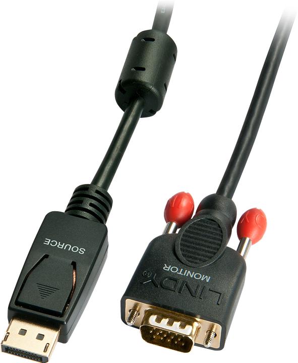 Actual product image Lindy DisplayPort — VGA (3 m)
