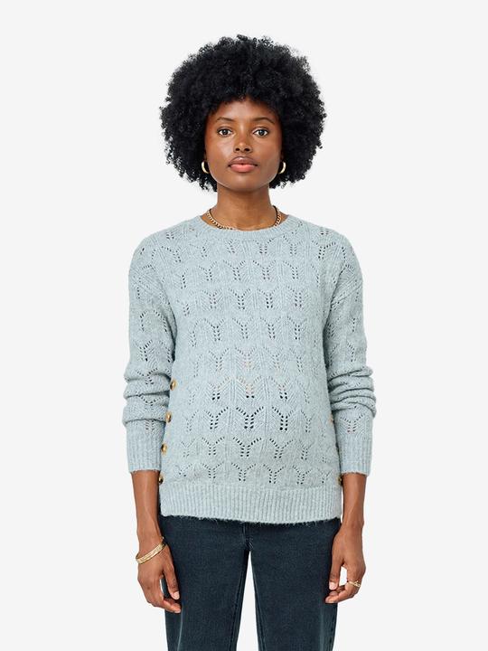 Image du produit Vertbaudet Pull de maternité ajouré, ouverture d'allaitement sur l'épaule (42)