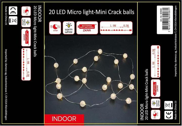 Image du produit GuGus LED Micro filaire (1.90 m)