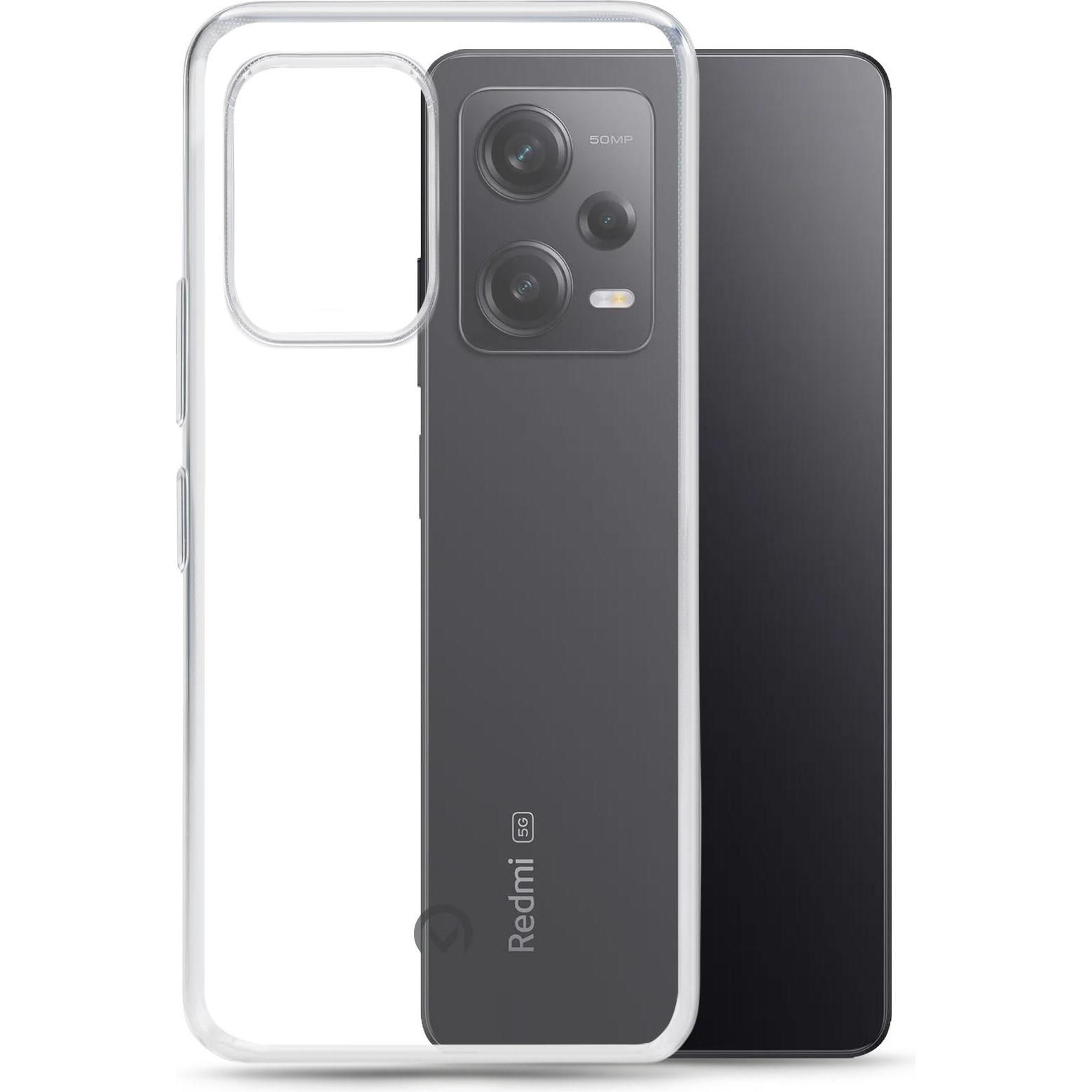 Mobilize Gelee-Hülle (Xiaomi Redmi Note 12 Pro 5G), Smartphone Hülle, Transparent