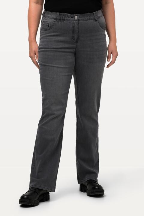 Produktbild Ulla Popken Jeans Marie, Bootcut, Komfortbund, 5-Pocket-Schnitt (42)