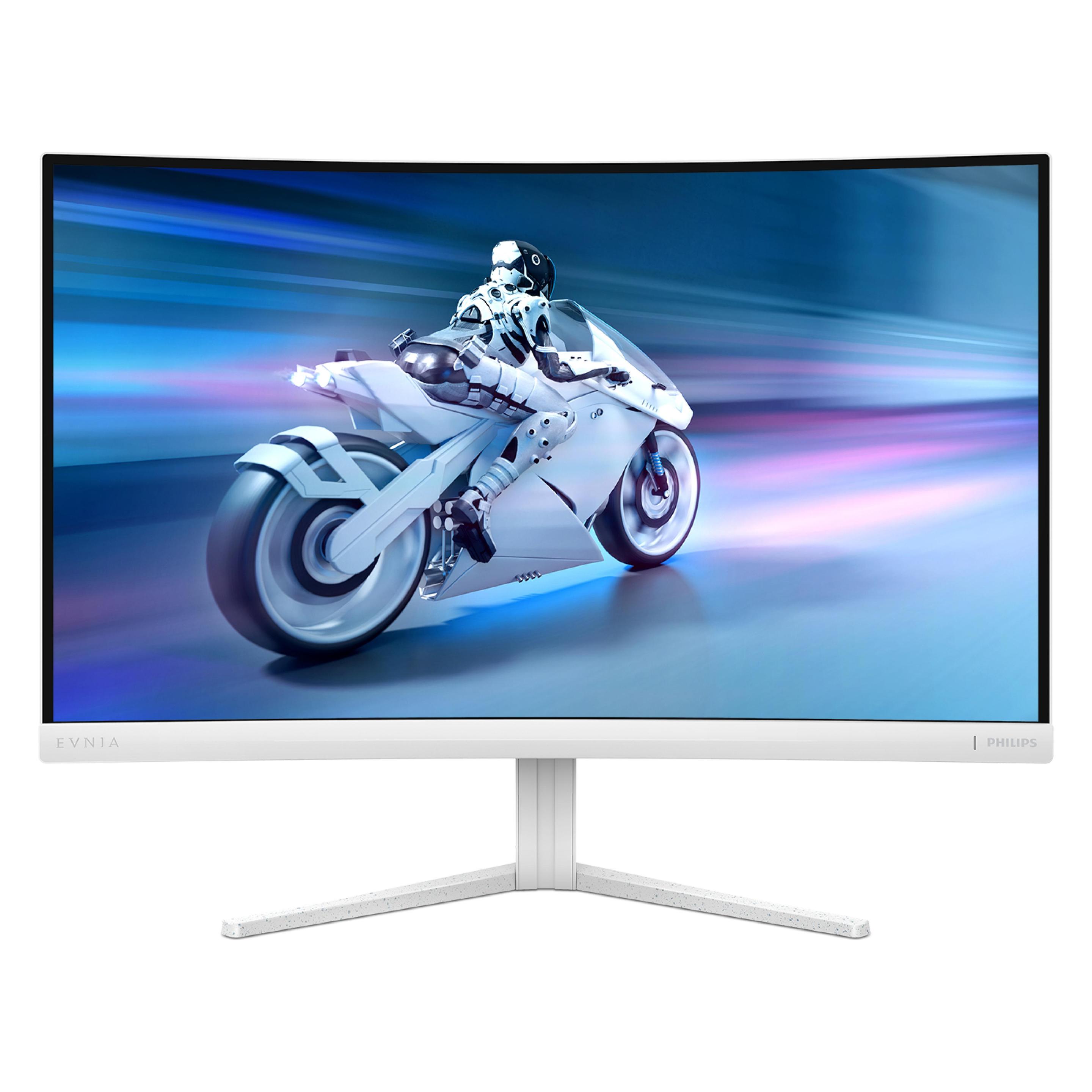 Philips Evnia 5000 Series 27M2C5201L (1920 x 1080 Pixel, 27"), Monitor, Weiss